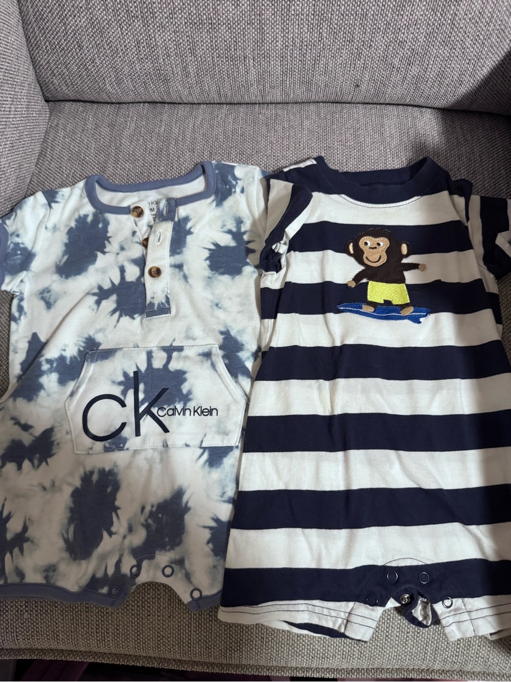 Baby Boy Romper Bundle. Set of 2